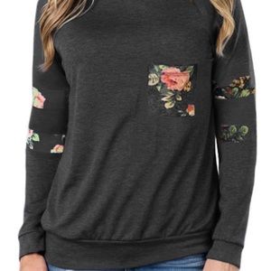 Floral sweater